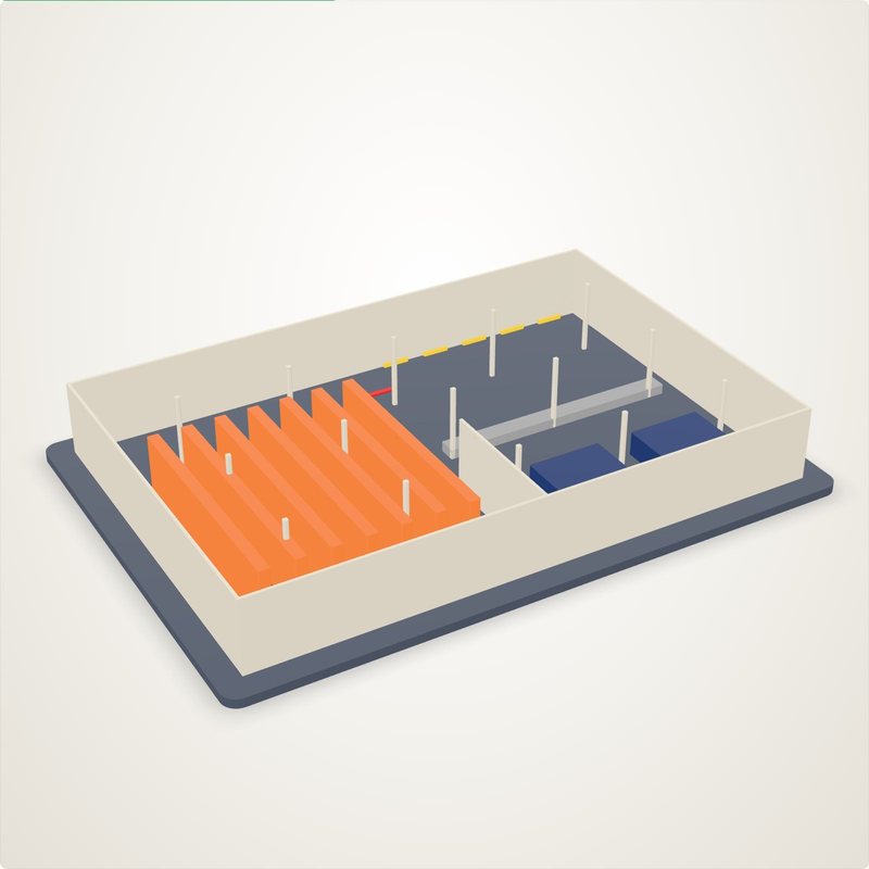 Facility → Scale Model: Facility Scale Model