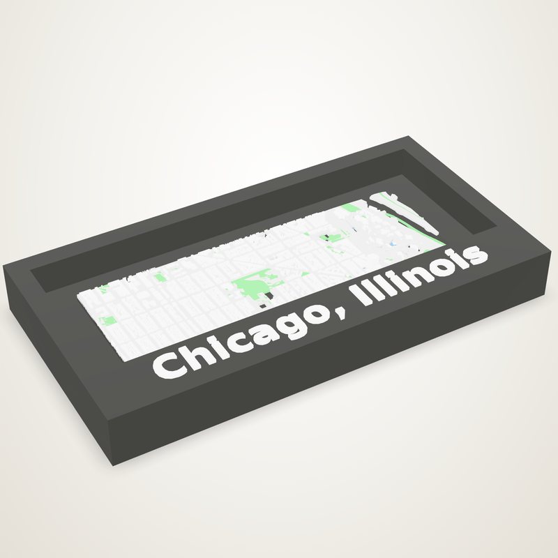Lakefront Trail, Chicago: 3D Running Route