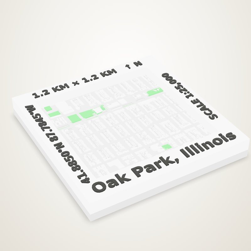 Oak Park, Illinois: Your Street in 3D