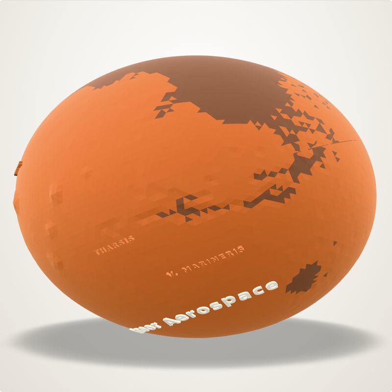 Mars Globe: Anoor Aerospace